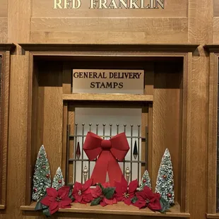 Old post office decor