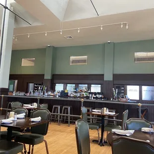 Bar and original counter.