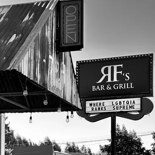 When we are open we are also open minded.  -the bartender