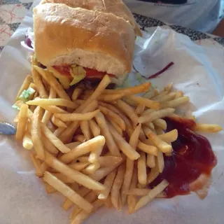 Cheesy Cheese Burger