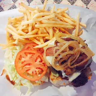 RG's Spicy All Star Burger