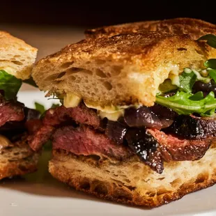 Wood Grilled Australian Wagyu Ribeye Sandwich