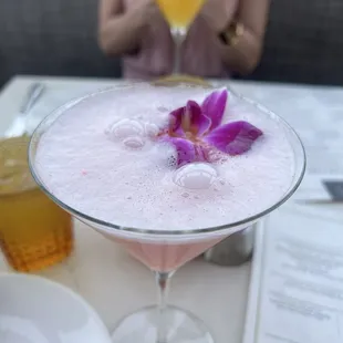 Dry ice cocktail