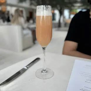 Peach  Bellini, pretty good