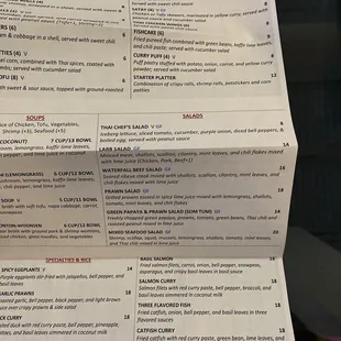 R'Haan menu front page