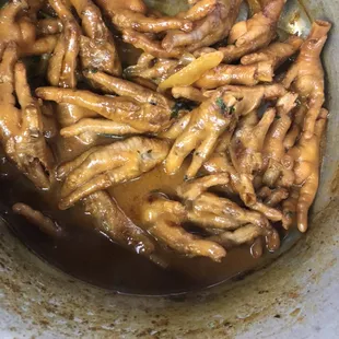 Cardi B chicken foot
