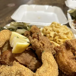 Fried Fish &amp; Shrimp Combo