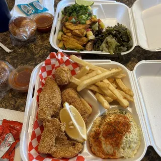 Fried Fish Plate