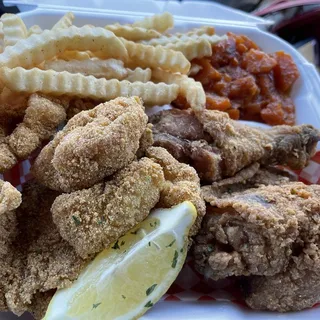 Fried Fish & Chicken Combo