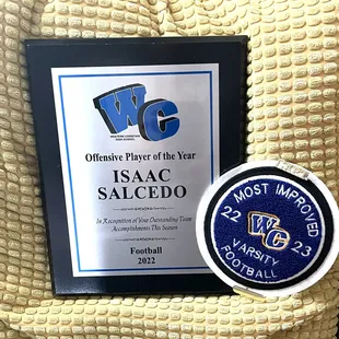 2022 Tackle Football Recognition Awards