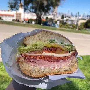 Luca Ravioli sandwich