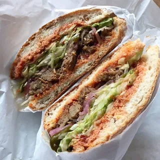 Veggie Steak Sandwich