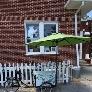 Cute ice cream bike
