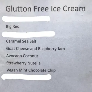 Go ahead, be a glutton and enjoy our gluten-free ice cream!
