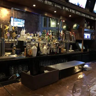 a man standing at the bar