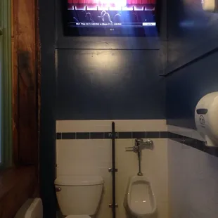 Watch while you pee.