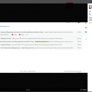 Late 2016 interaction w/Karie and Alex before "ugly business divorce"