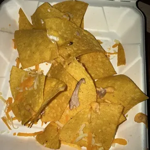 Not so good nachos.