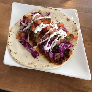 Chorizo taco