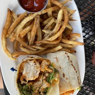 Diablo Chicken Wrap