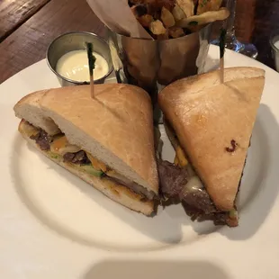 Skirt Steak Sandwich