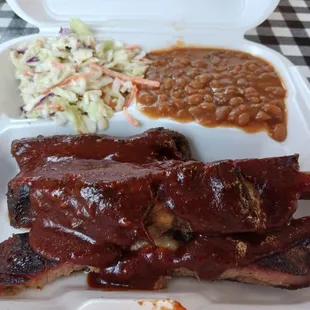 bbq ribs, food, ribs