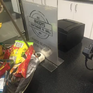 Ring bell for service sign hidden.