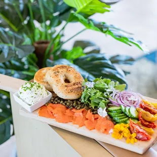 Smoked Salmon at RhuBAR | Kitchen &amp; Cocktails in Burbank