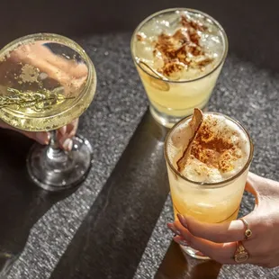 Elevate your experience with local craft beers on tap, our signature cocktails, or indulge in the refined notes of Cambria Estate Wines.