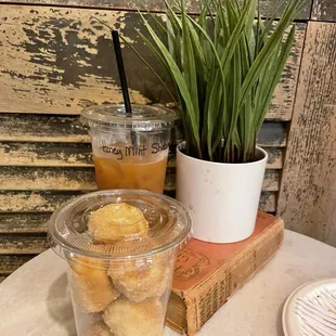 Featured Menu- I tried the honey mint shakeroo, highly recommend