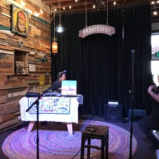Stage inside at Sutter Creek Provisions in Sutter Creek.