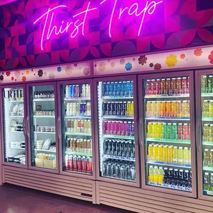 the inside of a store