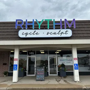 Exterior photo of Rhythm Cycle &amp; Sculpt located at 7470 Nieman Rd in Shawnee KS