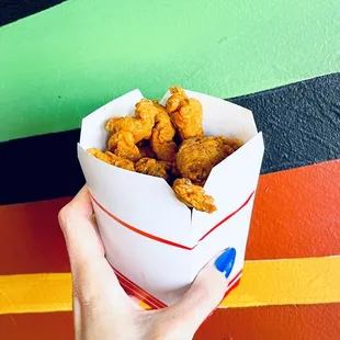 Fried oysters