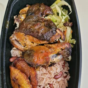Medium Jerk Chicken plate
