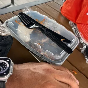 Sorry I ate before taking pictures.
