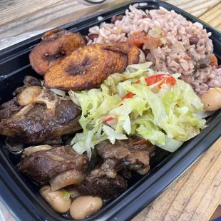 Medium oxtail meal