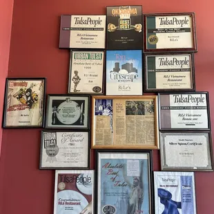 Past awards/recognitions
