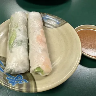 House special lemon grass spring rolls