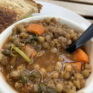 The best lentil soup... you'll love it
