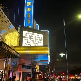 Guardians of the galaxy marquee
