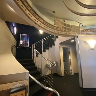 A theater upstairs too!