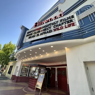 Exterior shot of the theater