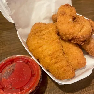 Chicken Fingers &amp; Marinara
