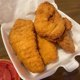 Chicken Fingers &amp; Marinara