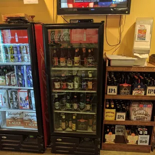 Beer selection is good!