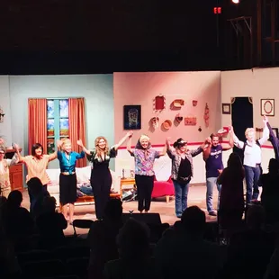 Cast of "Red Velvet Cake War' taking a bow!