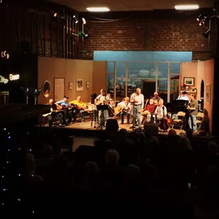 Tapas Tuesdays every week 5-9; catered by Mermaid in Your Kitchen. Open Mic starts at 6:30p