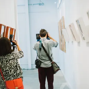 Behind the scenes photo shoot