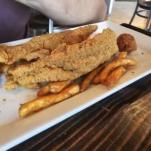 Fresh Mississippi Catfish Platter